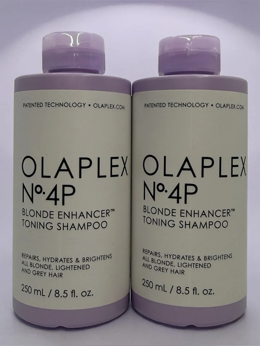 Olaplex No.4P Blonde Enhancer Purple‎ Shampoo 8.5oz Toning Repair 2 Pack
